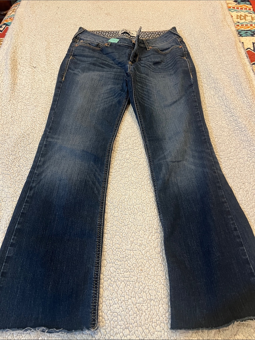 Ariat REAL DENIM Dark Blue Women's Bootcut Jeans - Picture 7 of 10